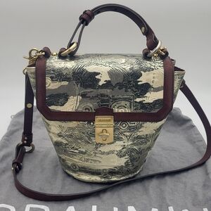 Brahmin Sybil Copa Cabana - Chrome - RARE